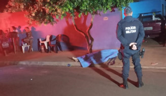 Homem é executado a tiros na frente da esposa em Dourados