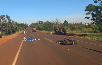 Motociclista morre e pedestre fica ferido em acidente em Fátima