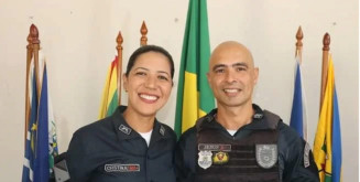 Casal de policiais militares salvam bebê recém-nascida