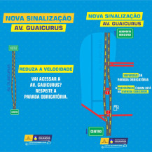 Mudança na avenida Guaicurus passa a valer a partir de hoje