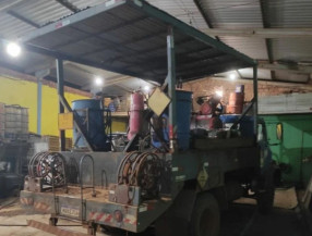 Dois são presos por furto de combustível de empresa de terraplanagem