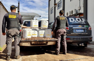 Casal é preso pelo DOF transportando mais de R$ 400 mil em agrotóxico contrabandeado
