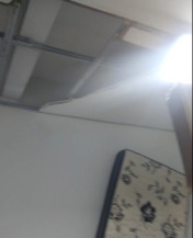 Com infiltrações, forro de gesso desaba no Hospital da Vida em Dourados