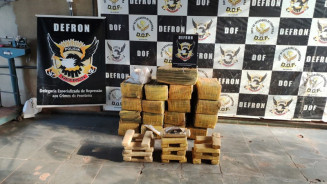 Defron fecha entreposto de drogas em Dourados e prende mulher