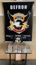 Defron apreende cocaína avaliada em quase R$ 500 mil no jardim Água Boa