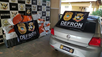 Defron apreende meia tonelada de maconha na fronteira