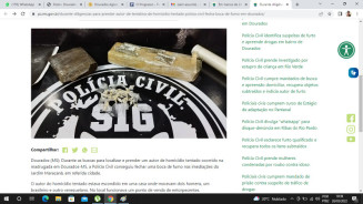 Polícia Civil fecha boca de fumo em Dourados