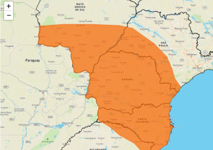 Inmet traz aviso de tempestade entre hoje e amanhã no sul de MS