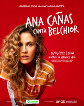 Ana Canãs canta Belchior para abrir as atividades de cultura na UFGD em maio