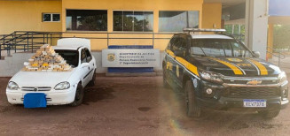 PRF apreende 74 Kg de cloridrato e pasta base de cocaína