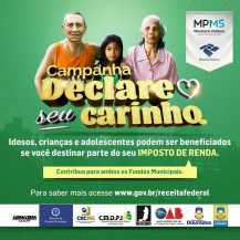 Campanha incentiva destinação do imposto de renda para entidades sociais
