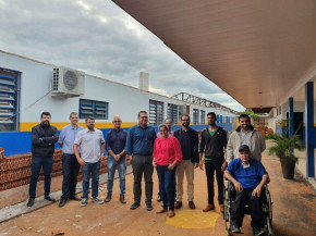 Obra em escola municipal no Guaicurus segue em ritmo acelerado