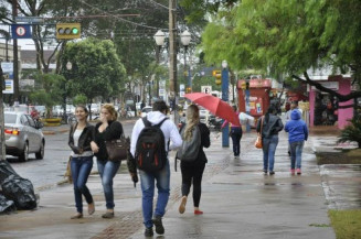 Chuva e frio continuam em Mato Grosso do Sul nesta segunda-feira