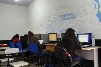 Laboratório de inclusão digital deu início as atividades na Aldeia Jaguapiru