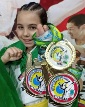 Karateca de Dourados conquista dois vices no campeonato sul-americano de Karatê