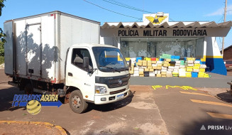 Polícia Militar Rodoviária faz grande apreensão de droga no feriado
