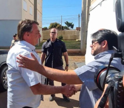 Visita de Bolsonaro a Campo Grande consolida apoio a Riedel, diz presidente do Republicanos