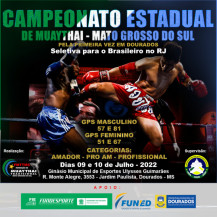 Dourados recebe Campeonato Estadual de Muay Thai neste sábado
