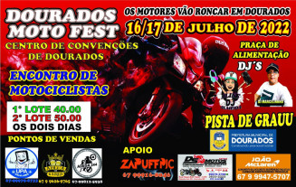 Dourados Moto fest acontece nos dias 16 e 17