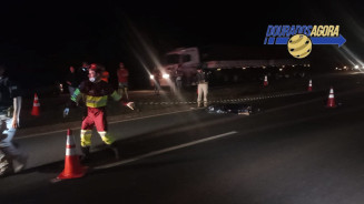 Pedestre morre atropelado na BR-163, próximo ao Parque das Nações