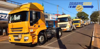 Carreata marca celebração de São Cristóvão em Dourados