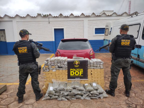 DOF prende homem transportando maconha e skunk de Coronel Sapucaia para Dourados