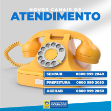 Dourados lança 0800 para atendimento telefônico para população