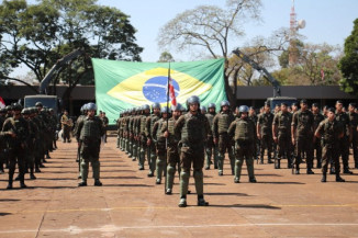 4ª Brigada de Cavalaria mecanizada troca de comando