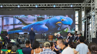 Made in Pantanal: arara-azul é nova mascote brasileira no Japão