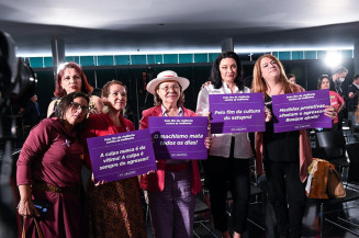 Sancionada lei que institui 'Agosto Lilás' como mês nacional de proteção à mulher