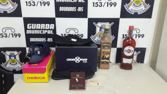 Guarda Municipal prende autor de furto em mercado e loja de calçados