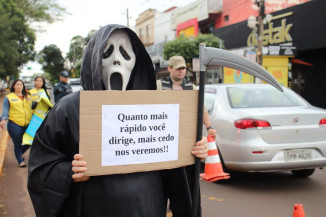Ações educativas marcam mais um dia da Semana do Trânsito em Dourados