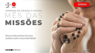 Jornada de Oração e Missão pela Paz deste 1º de outubro será dedicada ao mês missionário celebrado pela Igreja no Brasil