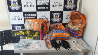 Homem que fez arrastão de furtos no Estrela Porã é preso pela Guarda Municipal