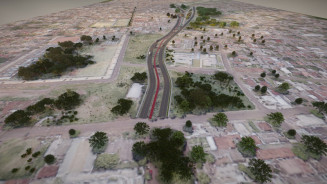 Primeiras obras do Fonflata,  vias parques vão margear três córregos em Dourados
