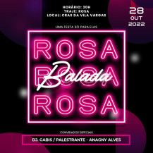 UBS de Vila Vargas realiza “Balada Rosa” para celebrar ações de conscientização