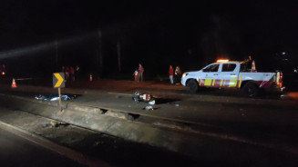 Motociclista morre após bater na traseira de veículo da CCR MSVias na BR-163