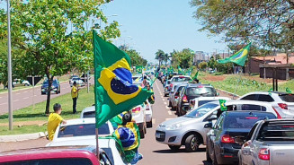MS tem duas rodovias federais bloqueadas e nenhuma estadual
