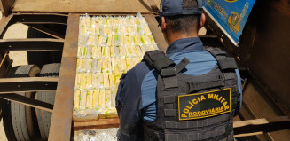 Motorista de carreta é preso com  cocaína avaliada em R$ 4,1 milhões