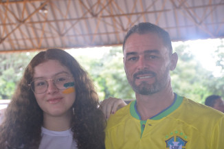 Torcedores lotam 'Jorjão' para assistir vitória do Brasil