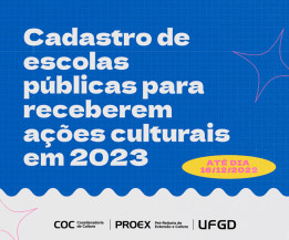Escolas públicas de Dourados podem se cadastrar para receber ações culturais em 2023￼