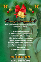 Associação arrecada doações para ação de Natal com crianças carentes em Dourados