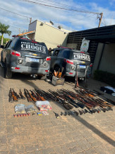 Operação cumpre prisões em Bonito em combate ao tráfico, comércio de armas e lavagem de dinheiro