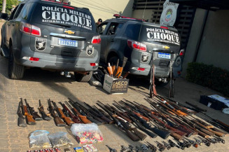 Operação cumpre prisões em Bonito em combate ao tráfico, comércio de armas e lavagem de dinheiro