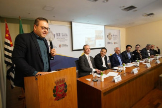 Em SP, Alan Guedes fala sobre projeto com a União Europeia em reunião com prefeitos
