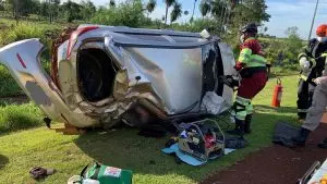Policial penal morre em acidente na BR-163 quando voltava para Dourados 