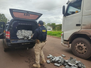 PRF apreende 81 Kg de cocaína e 52 Kg de maconha  