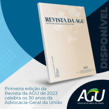 Primeira edição de 2023 da Revista da AGU já está disponível