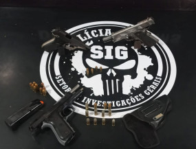 Comerciante é preso no centro de Dourados com 3 pistolas furtadas da Polícia