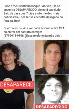 Mãe procura por filho desaparecido em Dourados